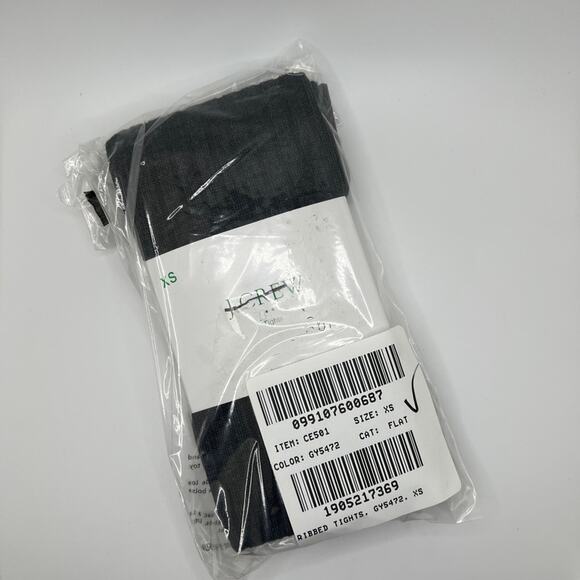 J.Crew Ribbed tights XS - Picture 3 of 3